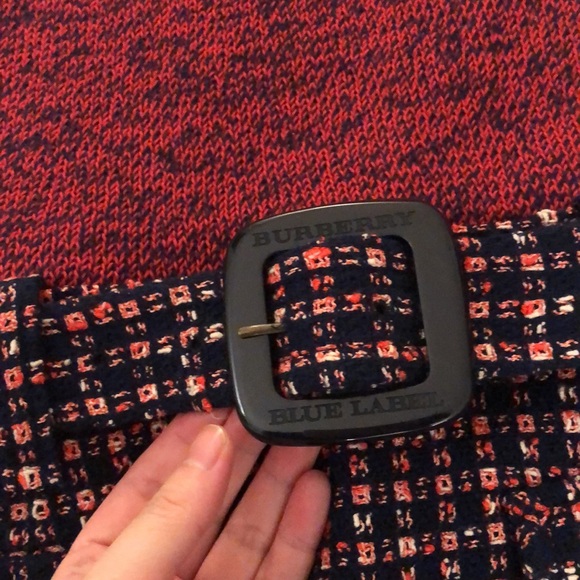 Rare Burberry Blue Label tweed/sweater dress - Picture 4 of 7